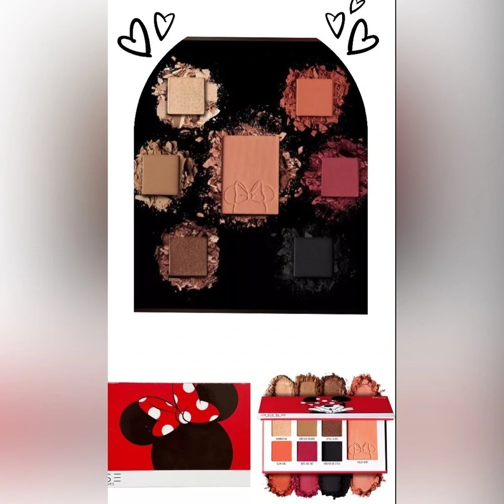 Disney Dose Of Colors MINNIE Mouse Eyeshadow Palette * BNIB *Limited Edition*